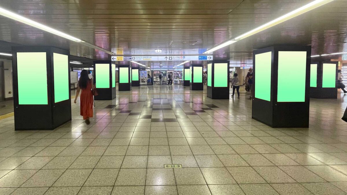 東京メトロ 新宿駅 MCV単駅ジャック新宿 定期券うりば前のアイキャッチ