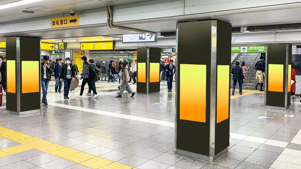 JR池袋駅 J・ADビジョン池袋駅中央改札内のアイキャッチ