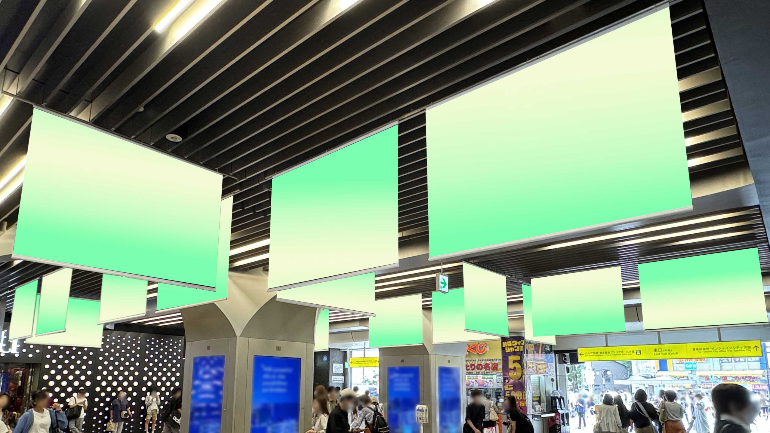 西武池袋駅　池袋フラッグ